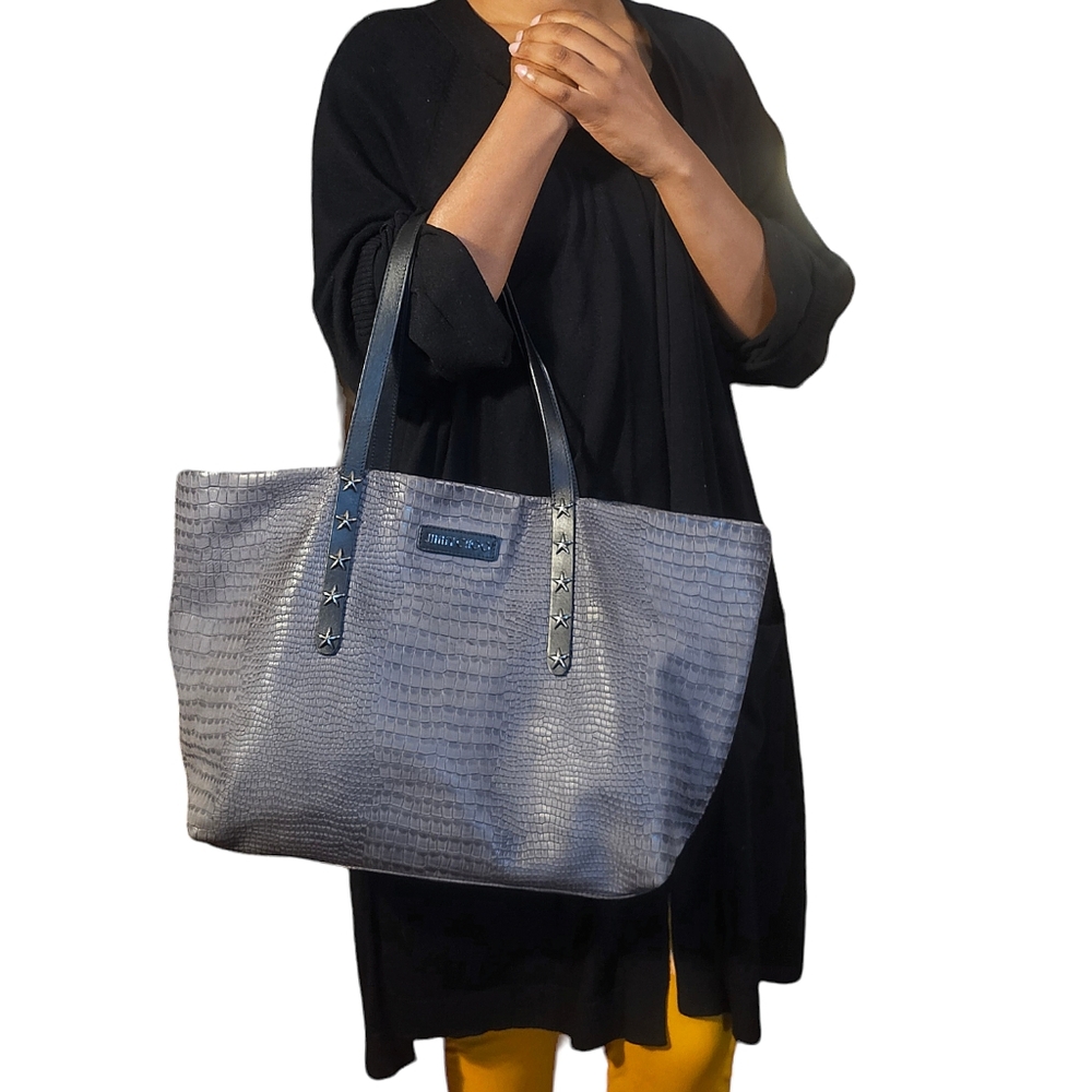 JIMMY CHOO LEATHER TOTE - Picture 12 of 12